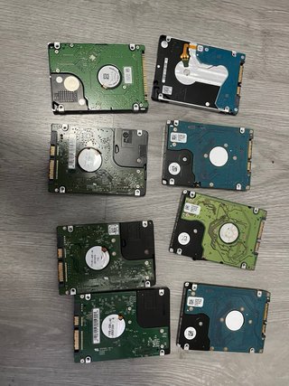 Lote 8 Discos Duros PARA PIEZAS 352792