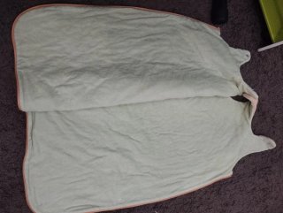 Saco capazo Uzturre gris y blanco