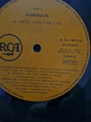 Vinilo Ramoncín - Al Límite Vivo y Salvaje