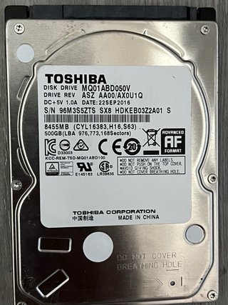 Lote 3 Discos Duros HGST, Seagate, Toshiba 3S5ZTS