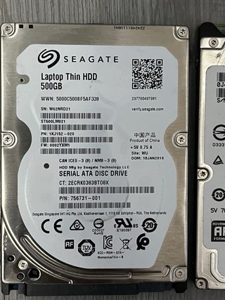 Lote 3 Discos Duros HGST, Seagate, Toshiba 3S5ZTS