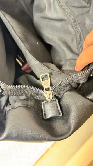 Bolso negro grande para universidad