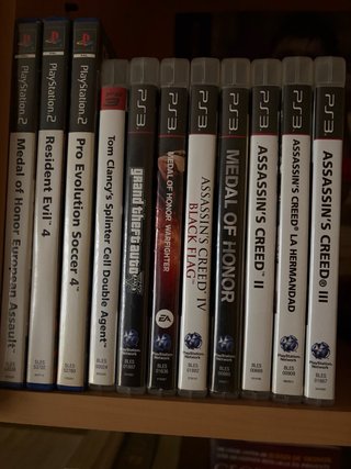 Lote Juegos PS2 y PS3