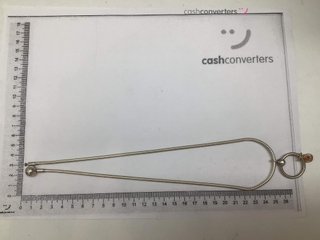 collar plata 925mm 23cm