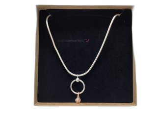collar plata 925mm 23cm