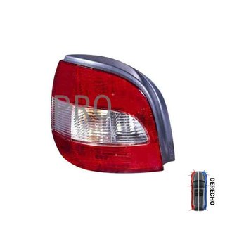 Piloto Trasero Sin Portalámparas Blanco Rojo - Derecho - Renault SCENIC II (1999-2003)