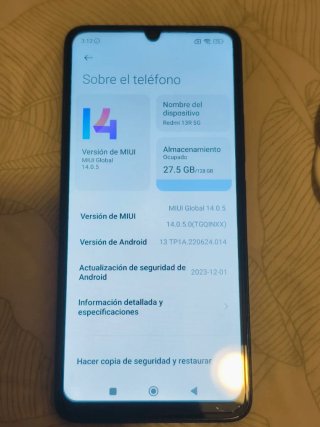 Xiaomi Redmi 13 (versión R) Negro