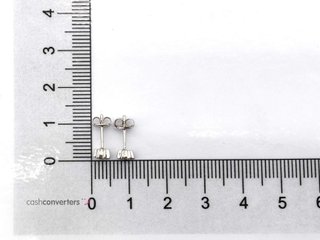 pendientes oro 18k con piedra con diamante
