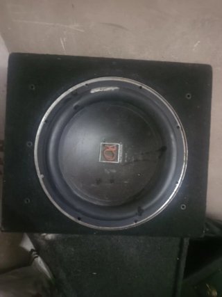 Subwoofer Audiobahn Negro