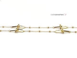 gargantilla oro 18k 22cm