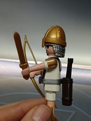 PLAYMOBIL, 4 Arqueros Romanos, imperio romano