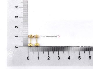 pendientes oro 18k con piedra con diamante