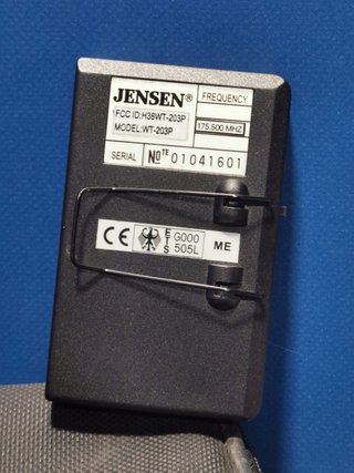 JENSEN PRO AUDIO JW301H DV jensen diversity receiver pro audio wireless