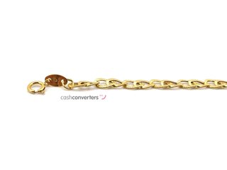 pulsera oro 18k con piedra con circonita