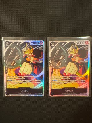Usopp SR One Piece TCG OP17 Carta