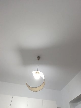 Lámpara de techo Leroy Merlín gris