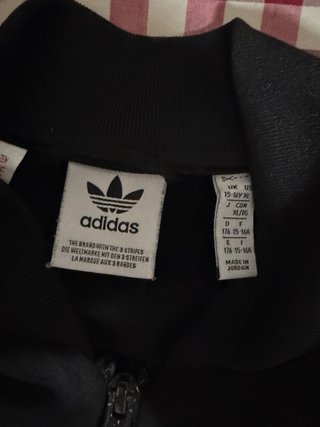 Conjunto Adidas Originals Negro Blanco Talla XS