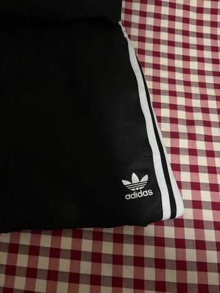 Conjunto Adidas Originals Negro Blanco Talla XS