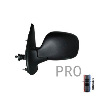 Espejo Completo Mecánico Asférico - Derecho - Nissan Kubistar (2003 en adelante)