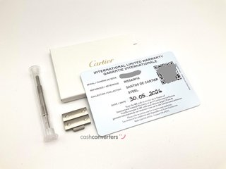 reloj pulsera premium caballero cartier santos wssa0018