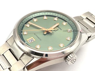 reloj alta gama señora tag heuer carrera date 36mm wbn2317.ba0001