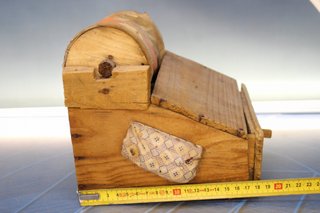 Mundillo de rodillo para bolillos. Bolillero.