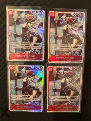 Edward Newgate SR OP17 One Piece TCG