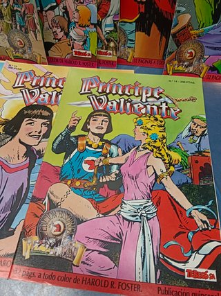 COMIC EL PRÍNCIPE VALIENTE Nº 1 al 28 TEBEOS S.A. EDICIONES B