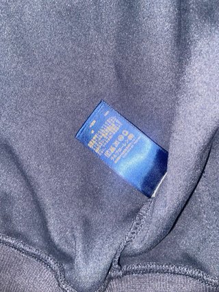 Casaco Polo Ralph Lauren azul com fecho