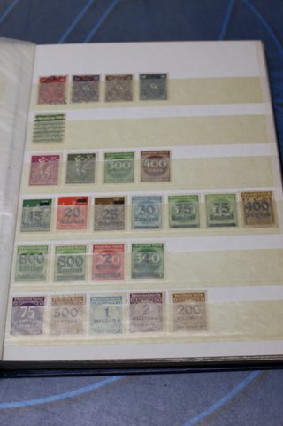 Lote de sellos Alemania, Deutsches Reich. Desde 1890 hasta 1975.