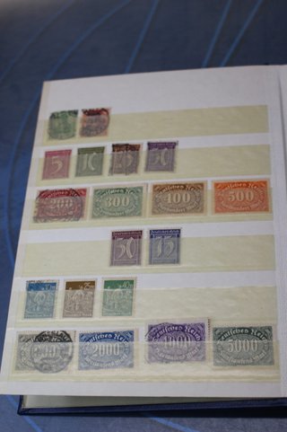 Lote de sellos Alemania, Deutsches Reich. Desde 1890 hasta 1975.