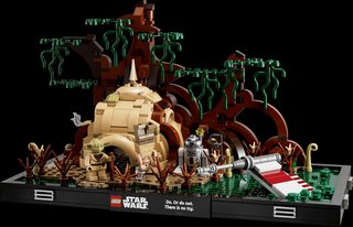 LEGO 75330 - Star Wars Diorama: Entrenamiento Jedi
