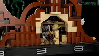 LEGO 75330 - Star Wars Diorama: Entrenamiento Jedi