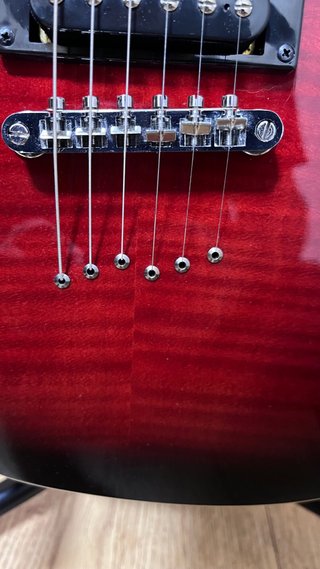 Washburn Guitarra Eléctrica Roja