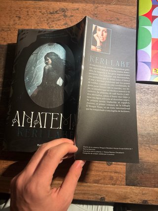Anatema Keri Lake (El Bosque Voraz 1) sin estrenar