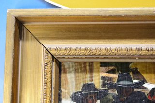 Cuadro reproducción de “Tipos de Ávila” de Sorolla.