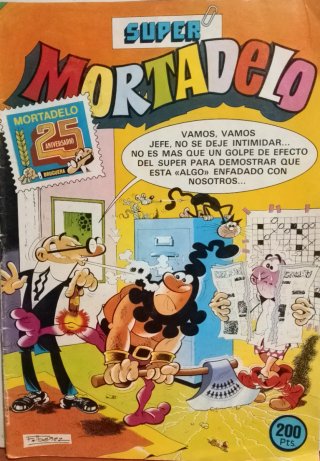 LOTE 5 TEBEOS DE SUPER MORTADELO.TARZAN.