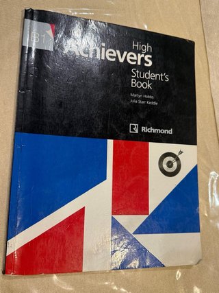 Libro Inglés High Achievers B1