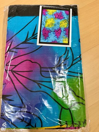 Manta caballo sol tie dye 2.10x2.30
