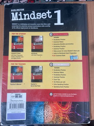Mindset 1 Bachillerato. Students's book