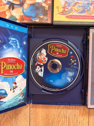 Lote 5 Películas Disney DVD