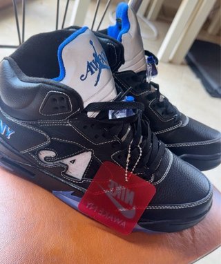 Jordan 5 Retro AWAKE NY Negro Azul
