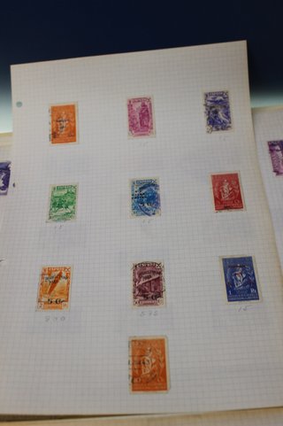 Sellos del mundo en los años 40.
