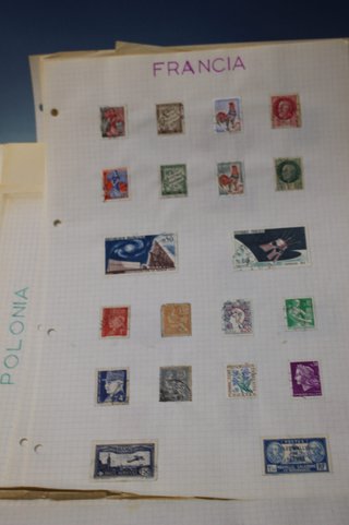 Sellos del mundo en los años 40.