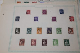 Sellos del mundo en los años 40.