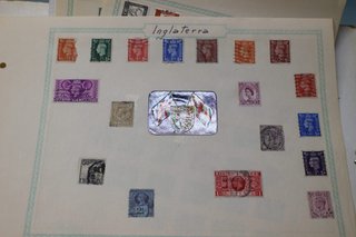 Sellos del mundo en los años 40.