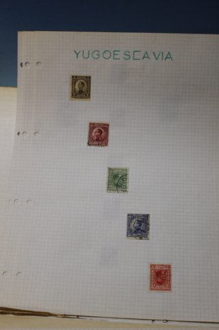 Sellos del mundo en los años 40.