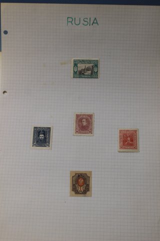 Sellos del mundo en los años 40.