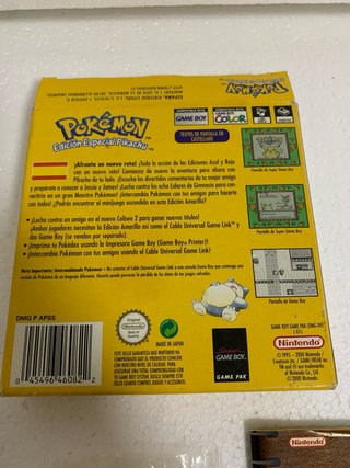 Pokemon Amarillo Edicion Especial