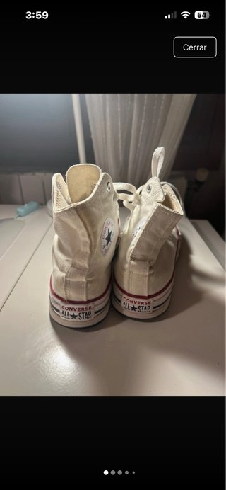 Converse All Star Beige/Blanco